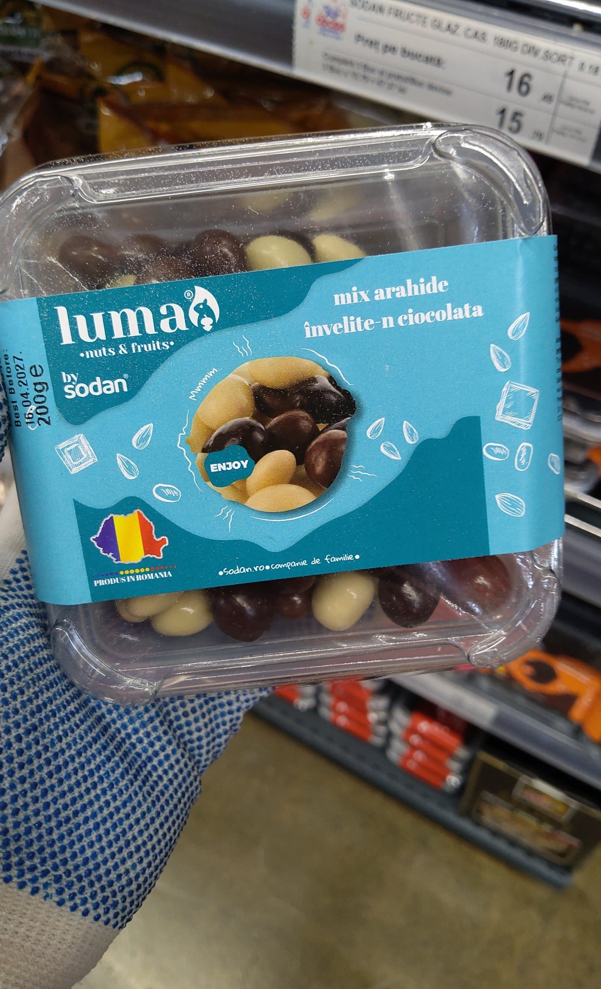 sodan arahide in ciocolata 200 g packshot