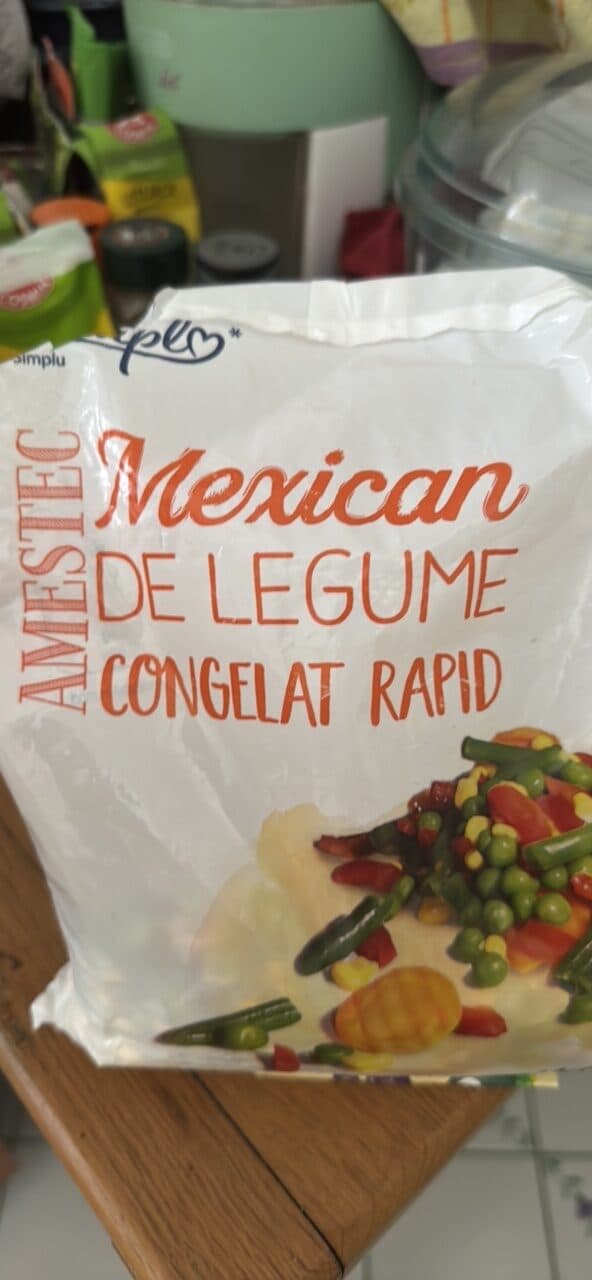Simplu Mexican de legume congelat rapid packshot