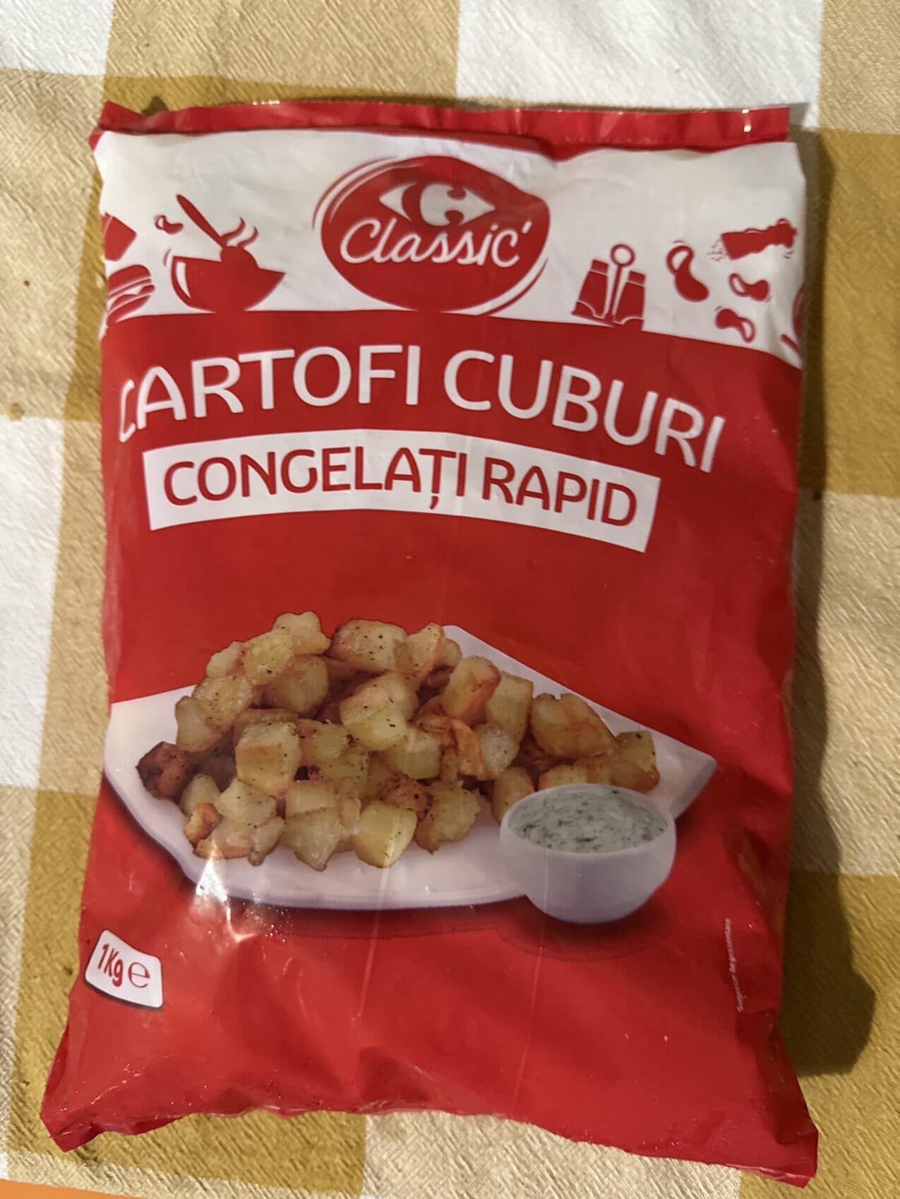 Classic' CARTOFI CUBURI CONGELATI RAPID packshot
