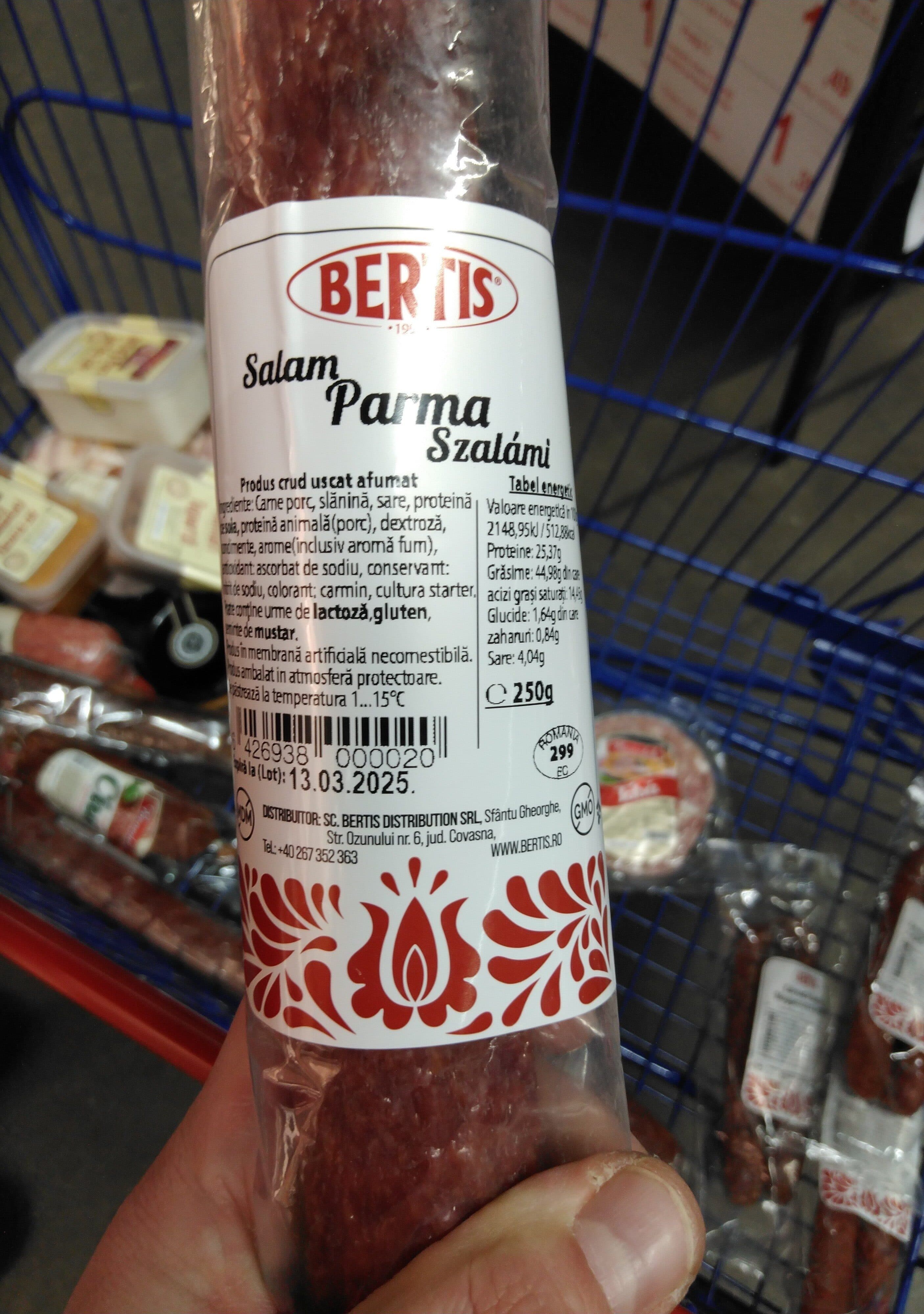 bertis Salam parma packshot