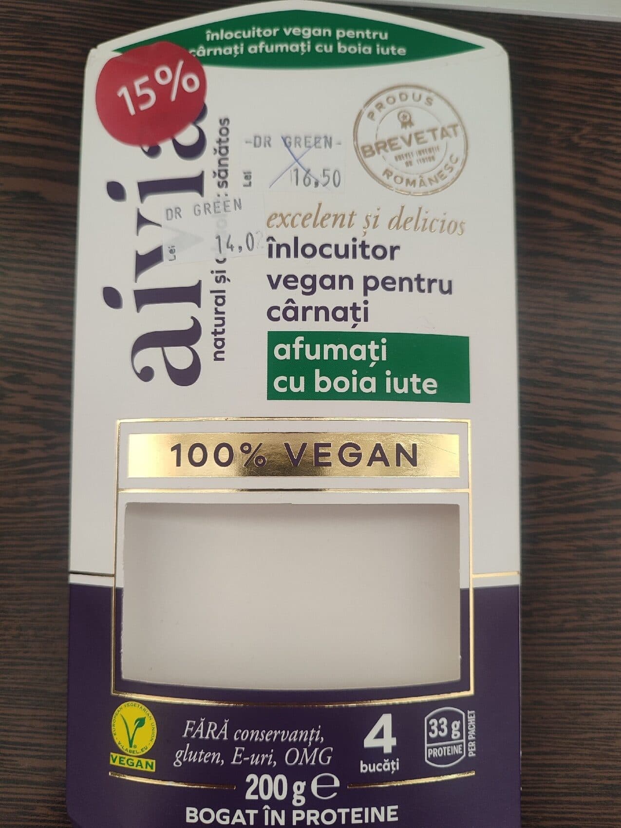 Aivia Inlocuitor Vegan Pt Cârnați packshot