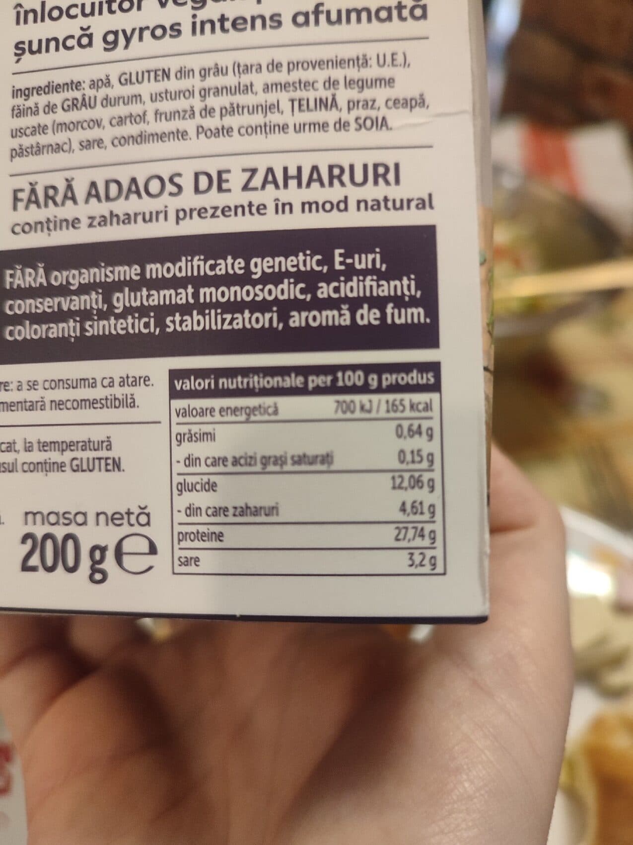 Aivia Înlocuitor Vegan Pt Șuncă Gyros packshot