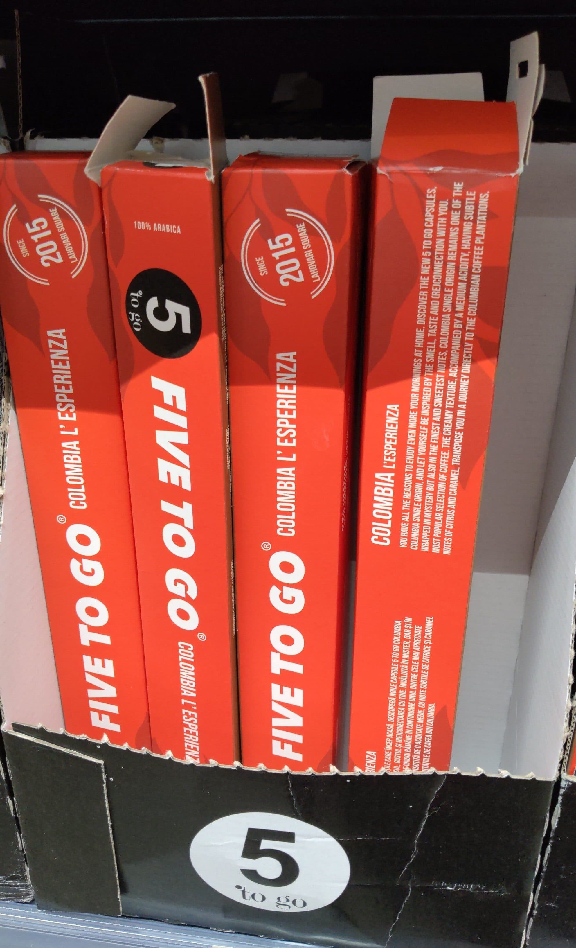 five to go packshot
