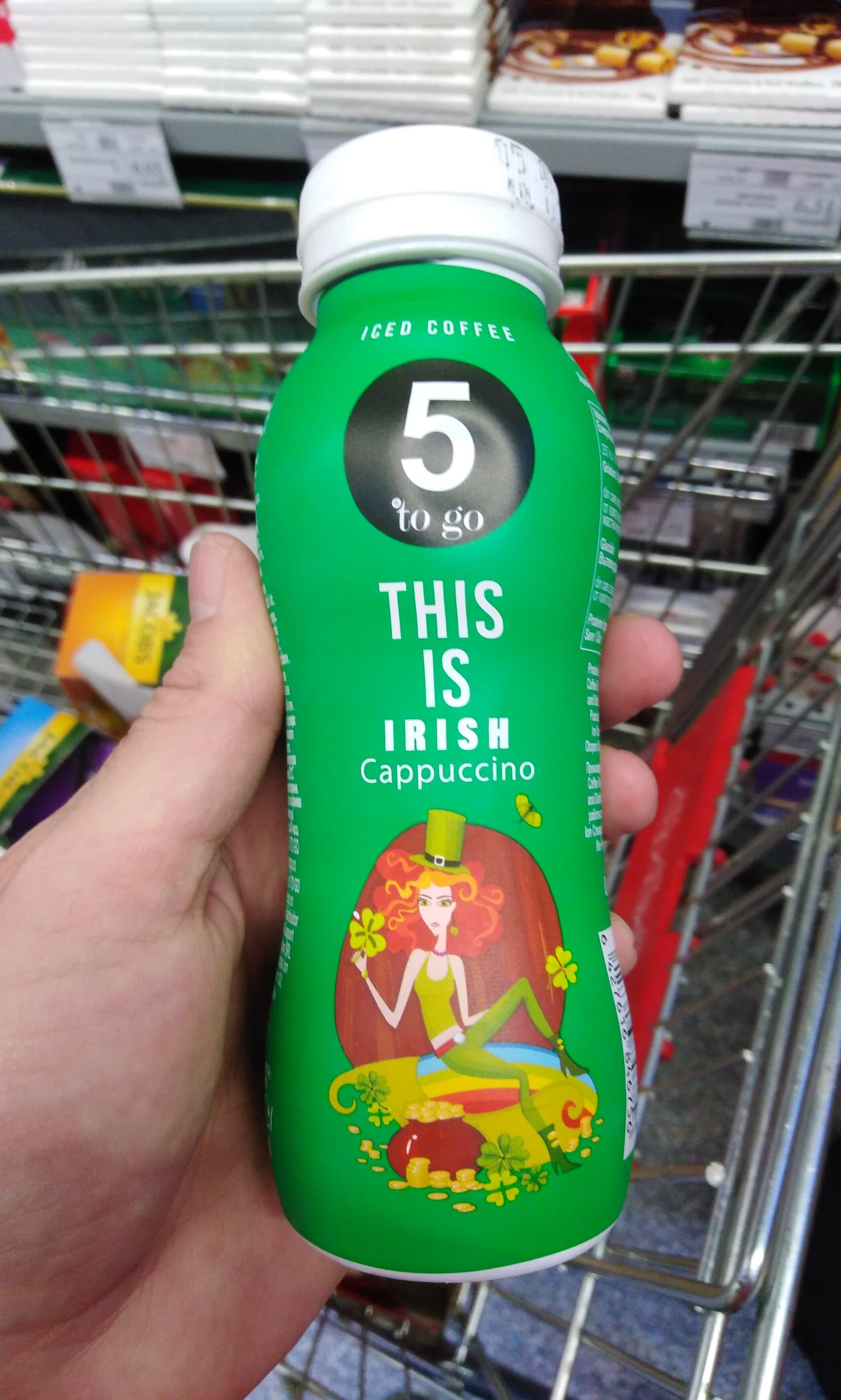 5 To Go Irish cappuccino packshot