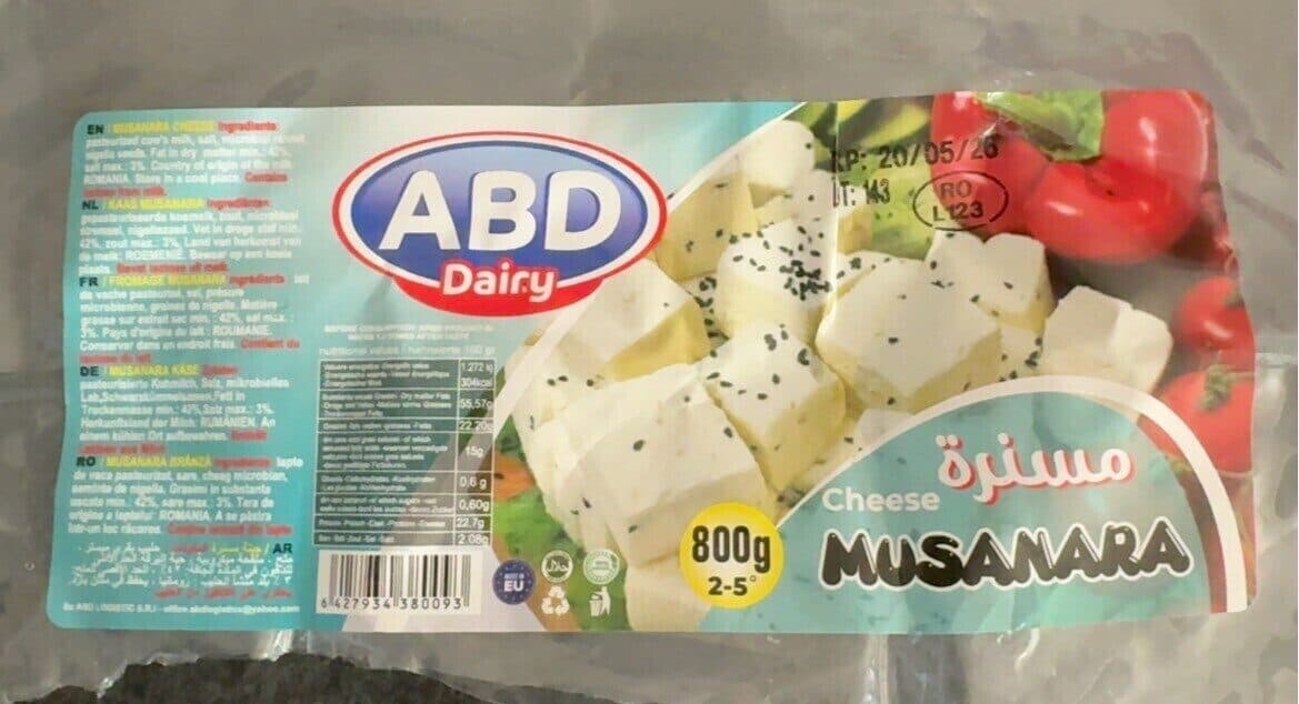 Musanara Cheese packshot