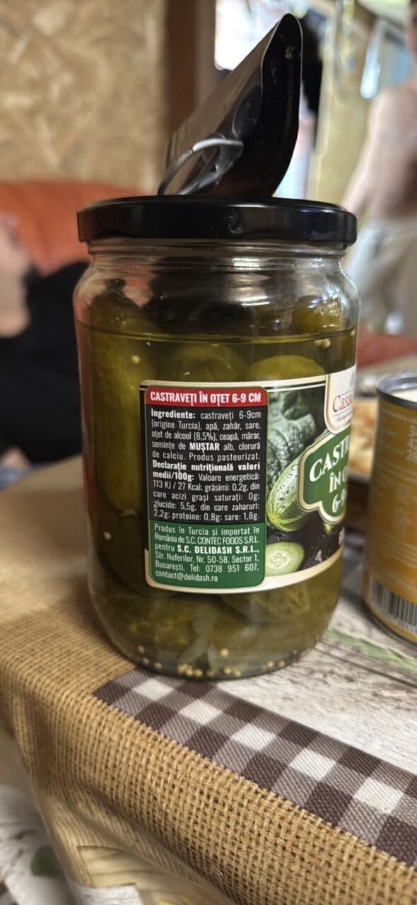 CasaGusto CASTRAVEȚI ÎN OȚET 6-9 CM packshot