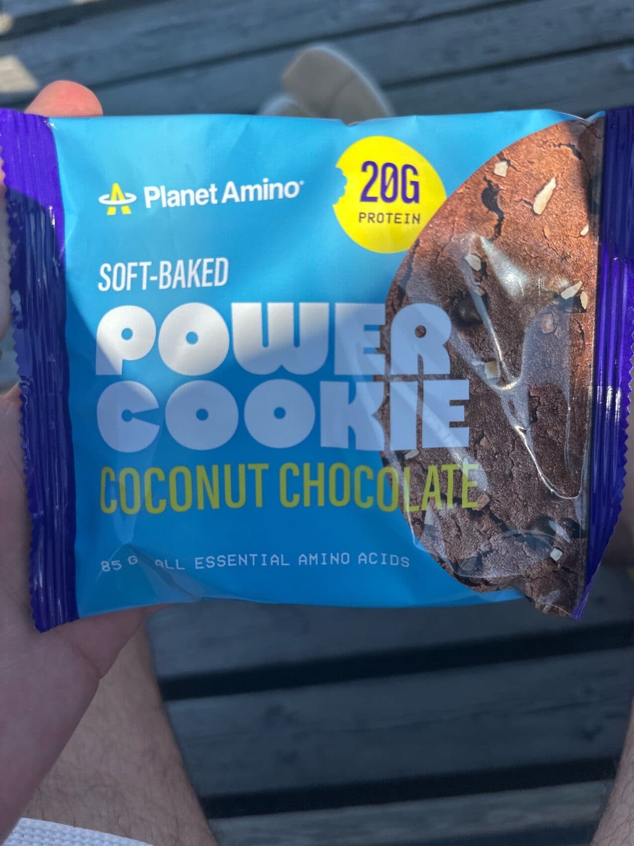 Planet Amino Coconut Chocolate Power Cookie packshot