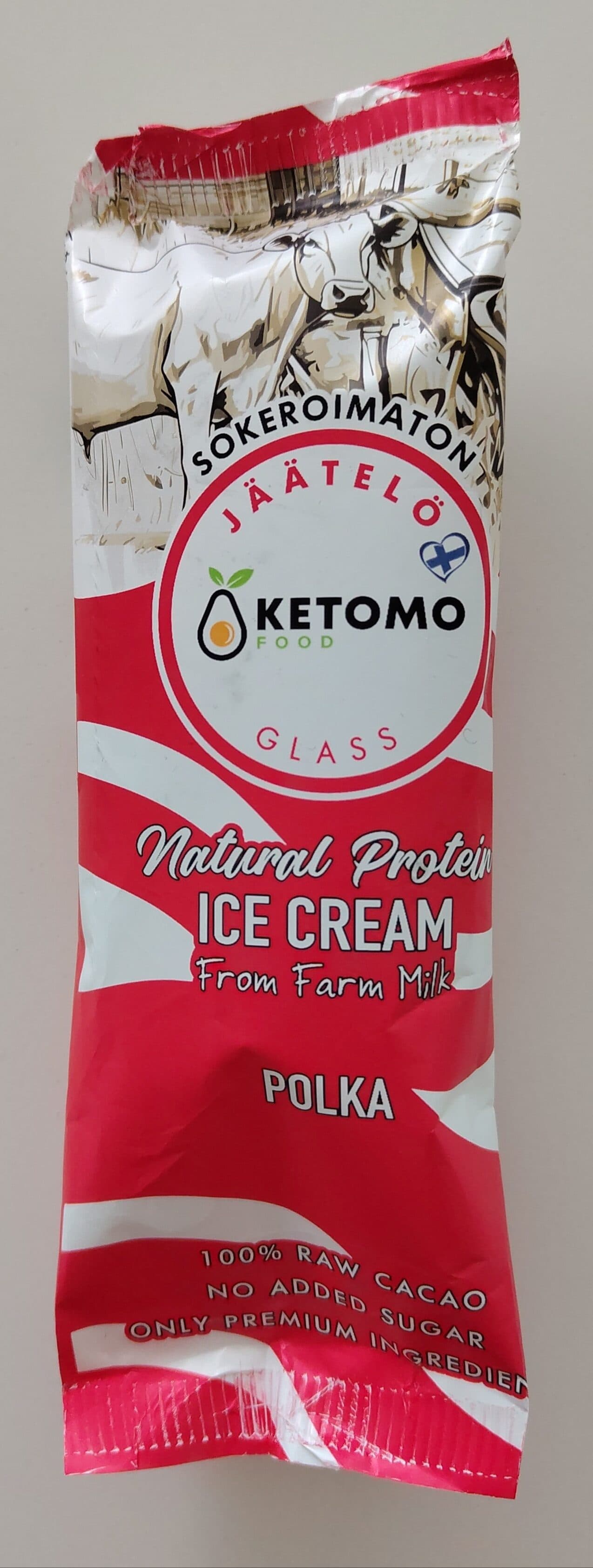 Ketomo Polka Ice Cream packshot
