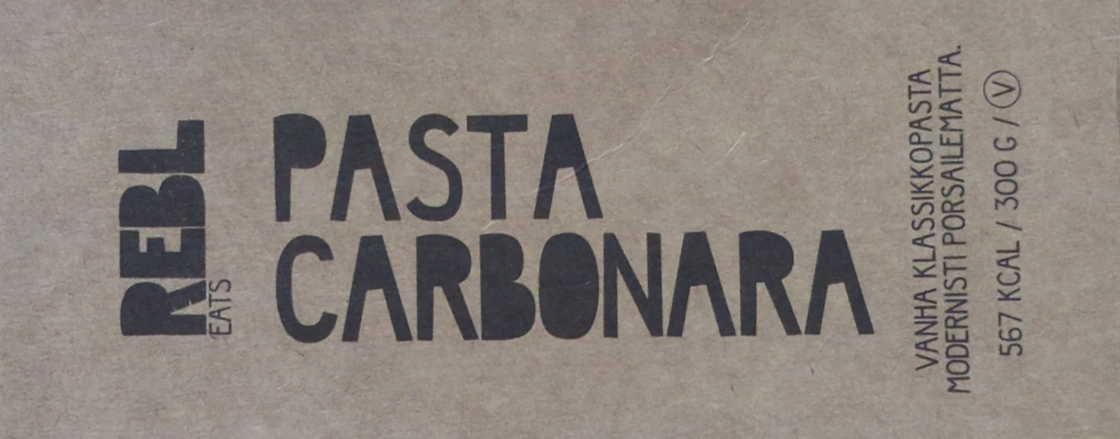 Rebl Pasta Carbonara packshot