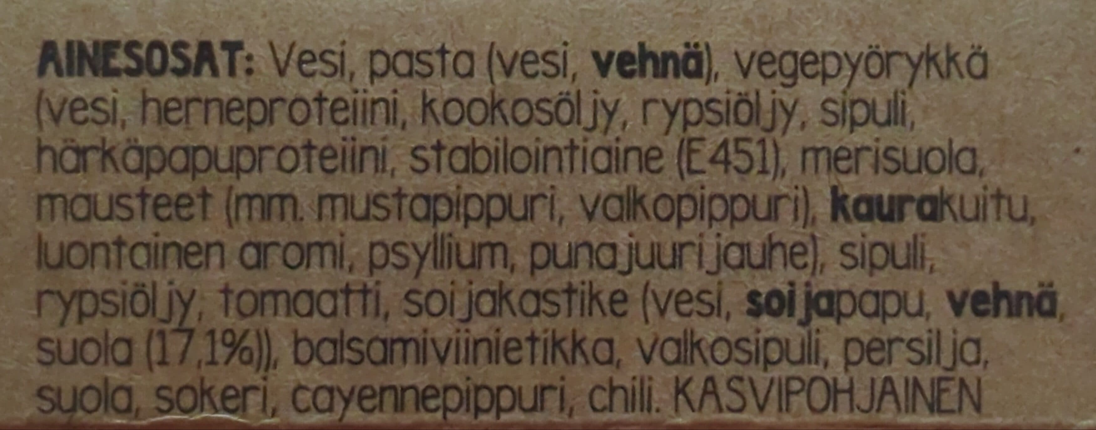 Rebl Eats Pasta Arrabiata packshot
