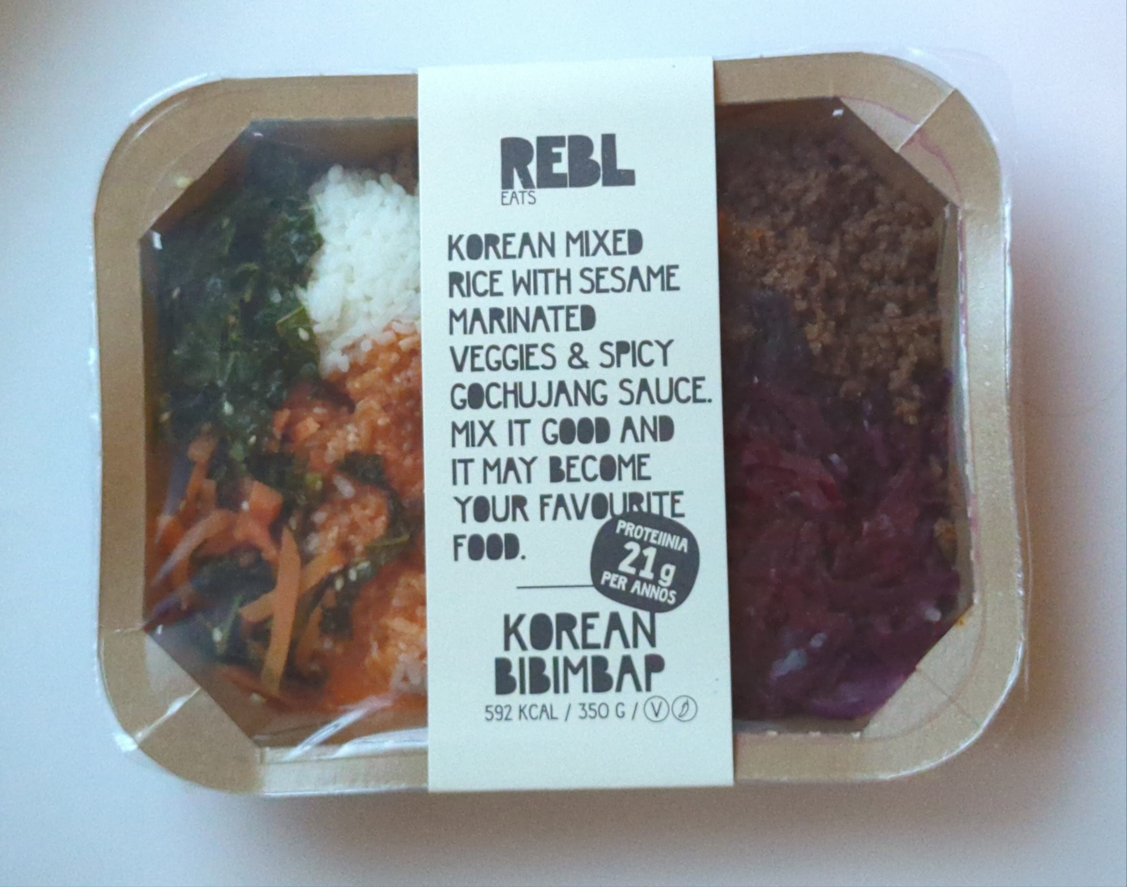 Rebl Korean Bibimbap packshot