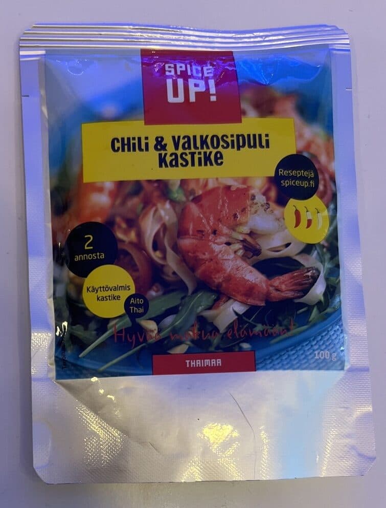 Spice Up! Chili & Valkosipuli Kastike packshot