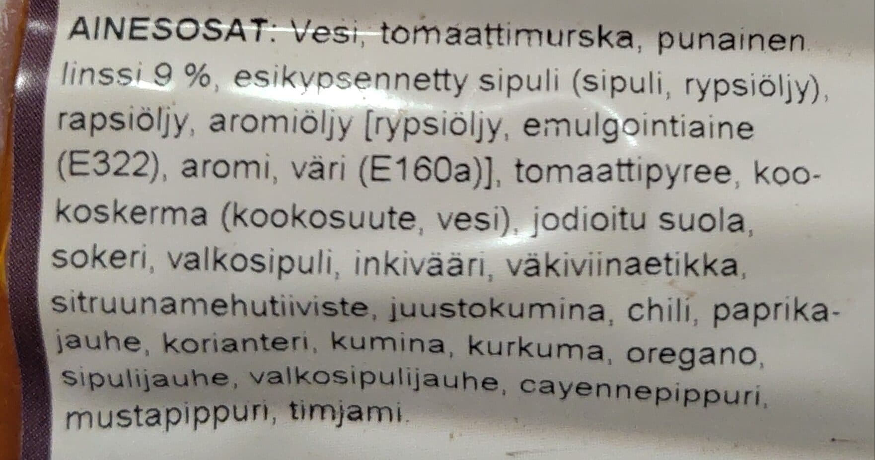 Oikia Ruokaa Lentil Soup packshot