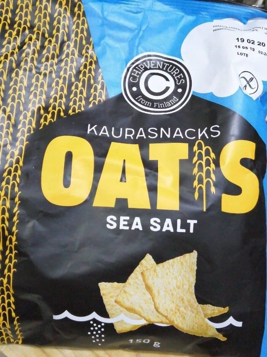Chipventures Oats snacks packshot