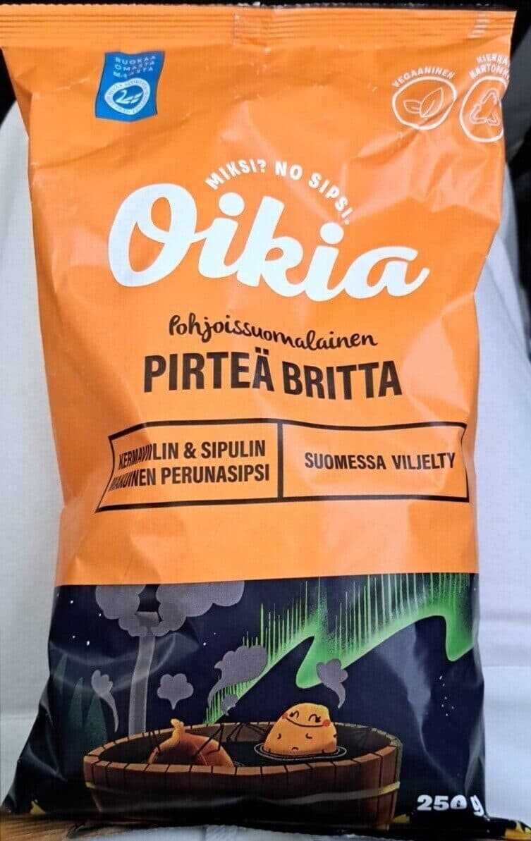 Oikia Pohjoissuomalainen pirteä britta packshot