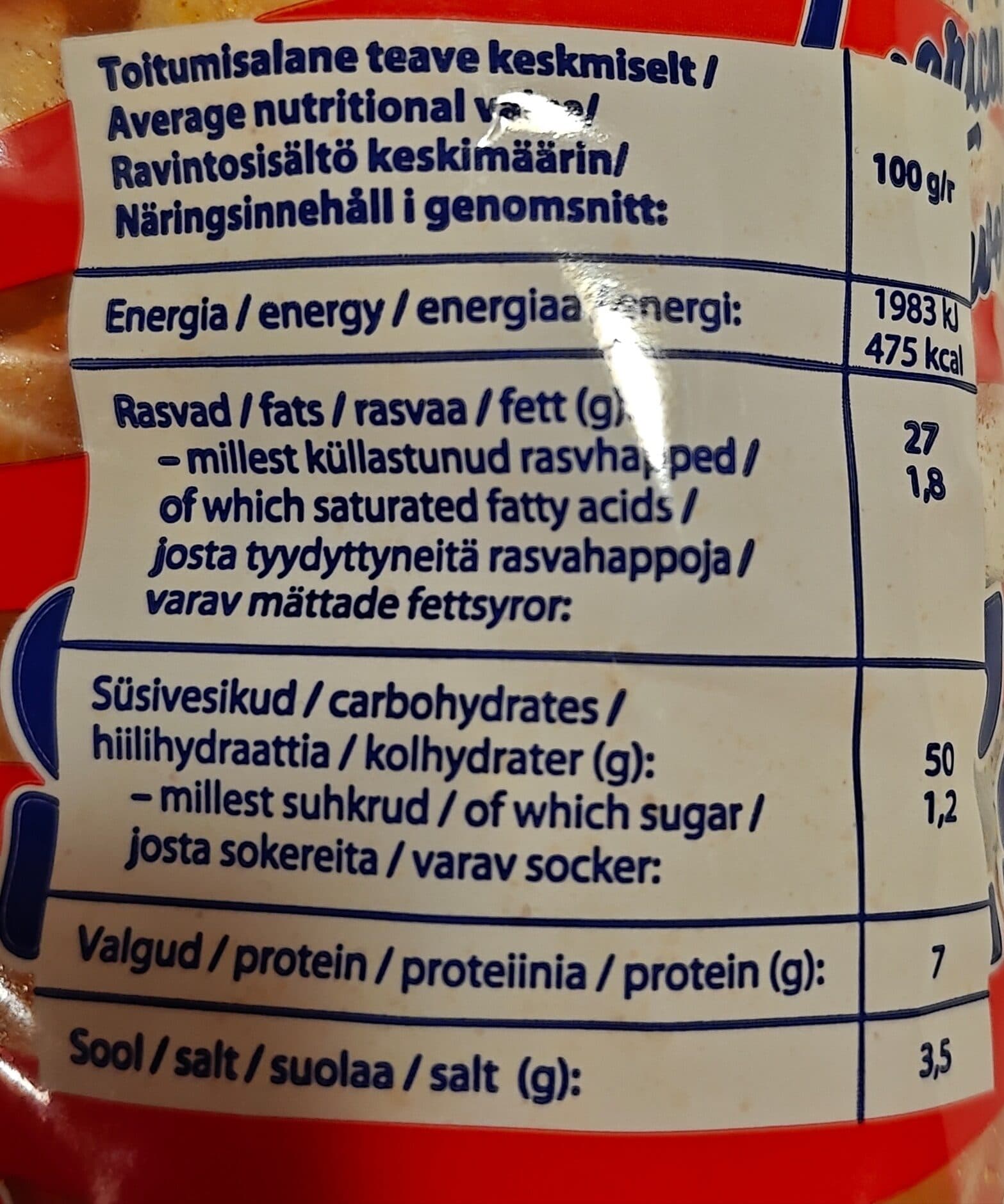 Texas Snacks Texas Snacks savupekoni-chili packshot