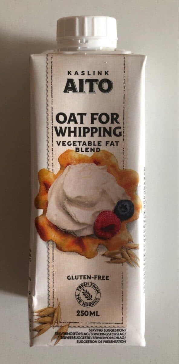 Oat for whipping packshot