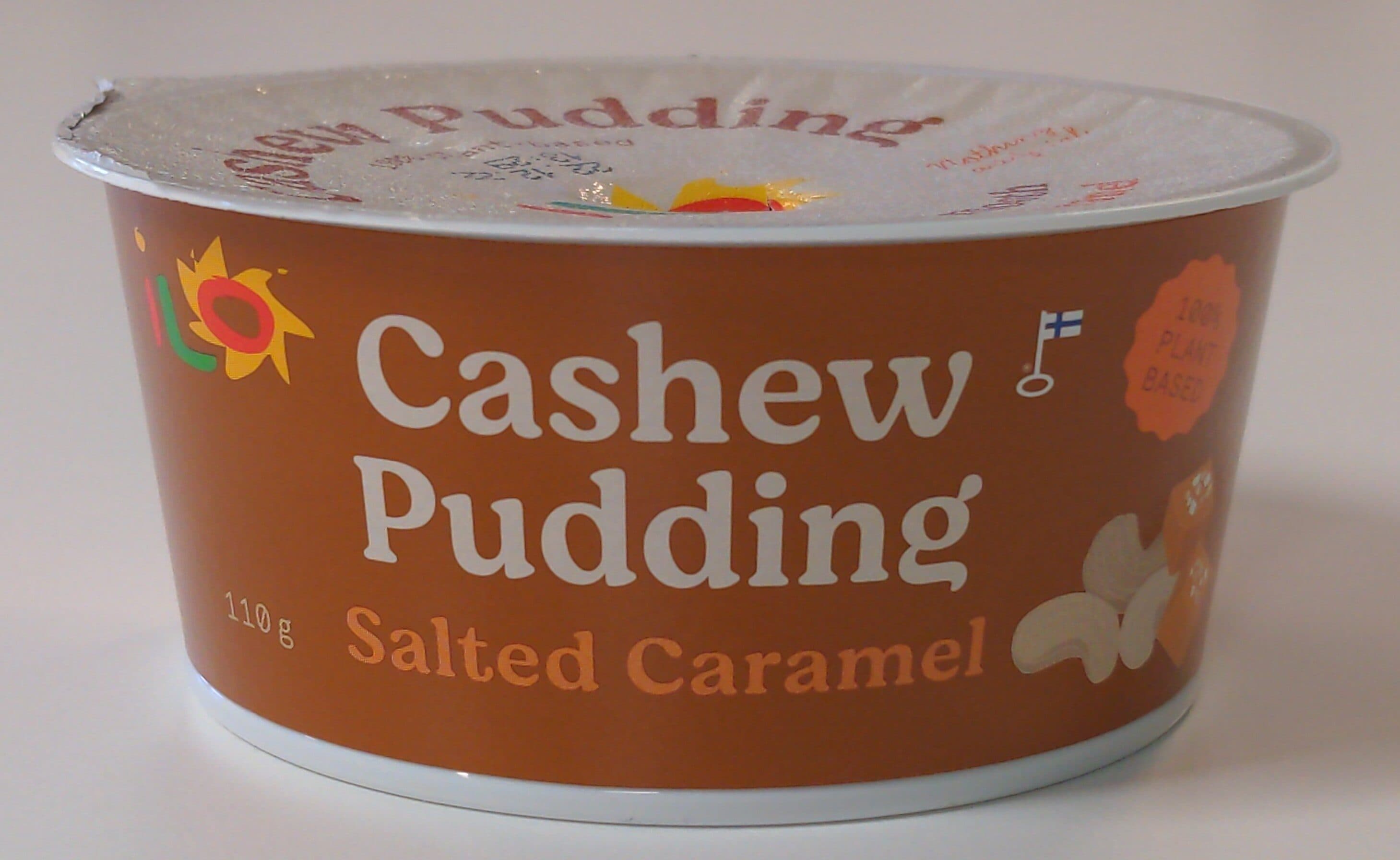 Ilo Cashew pudding salted caramel packshot