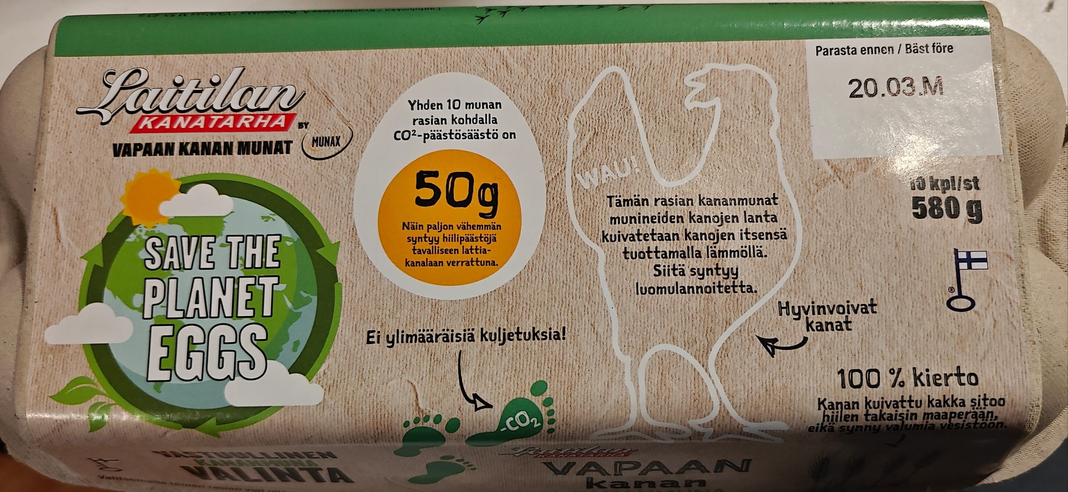 Laitilan Kanatarha Vapaan kanan munat packshot
