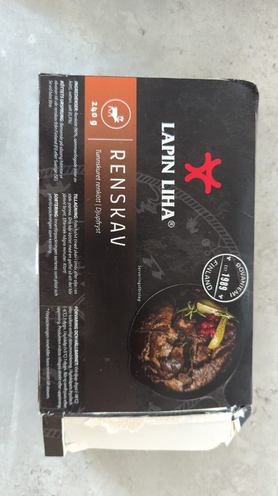 Lapin Liha Poronkäristys packshot