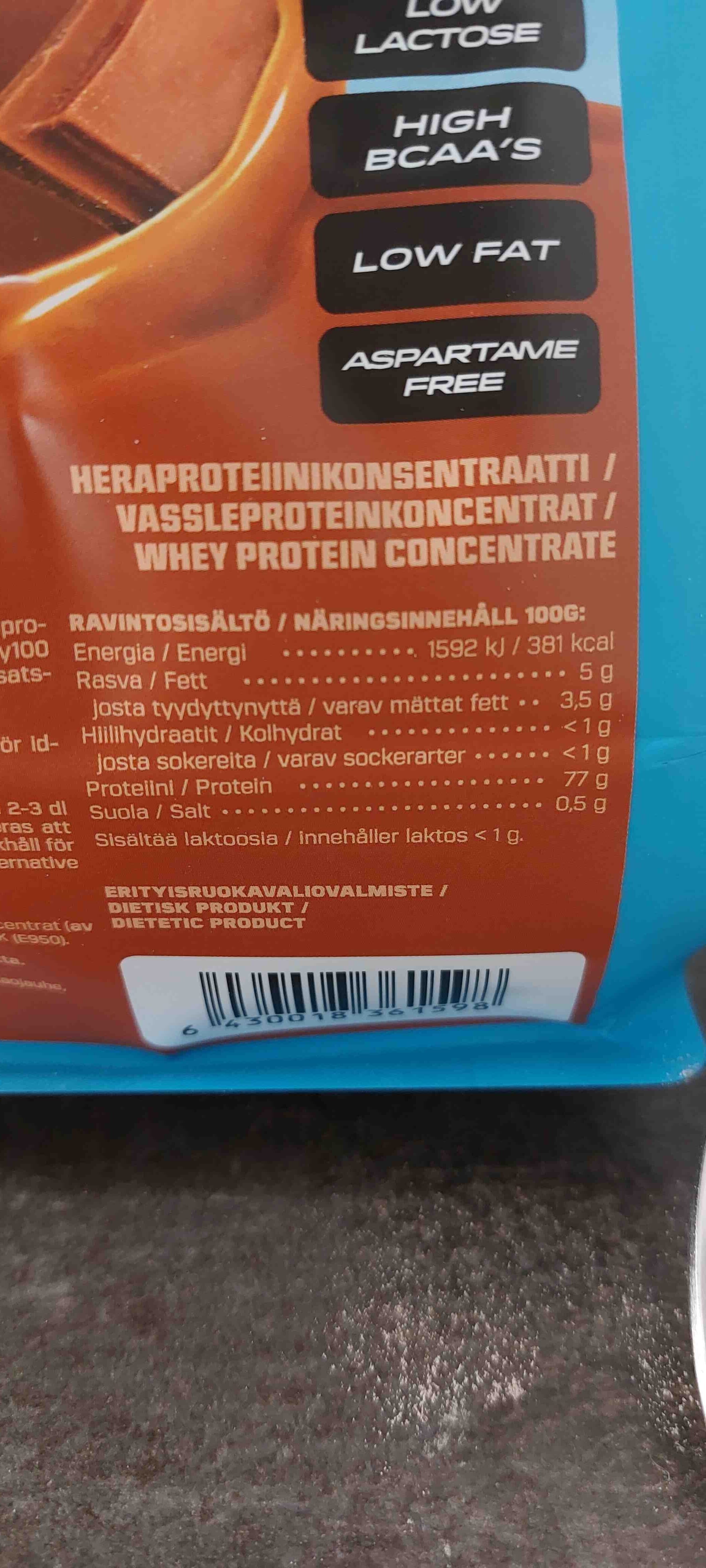 Sportlife Chocolate flavour whey protein packshot