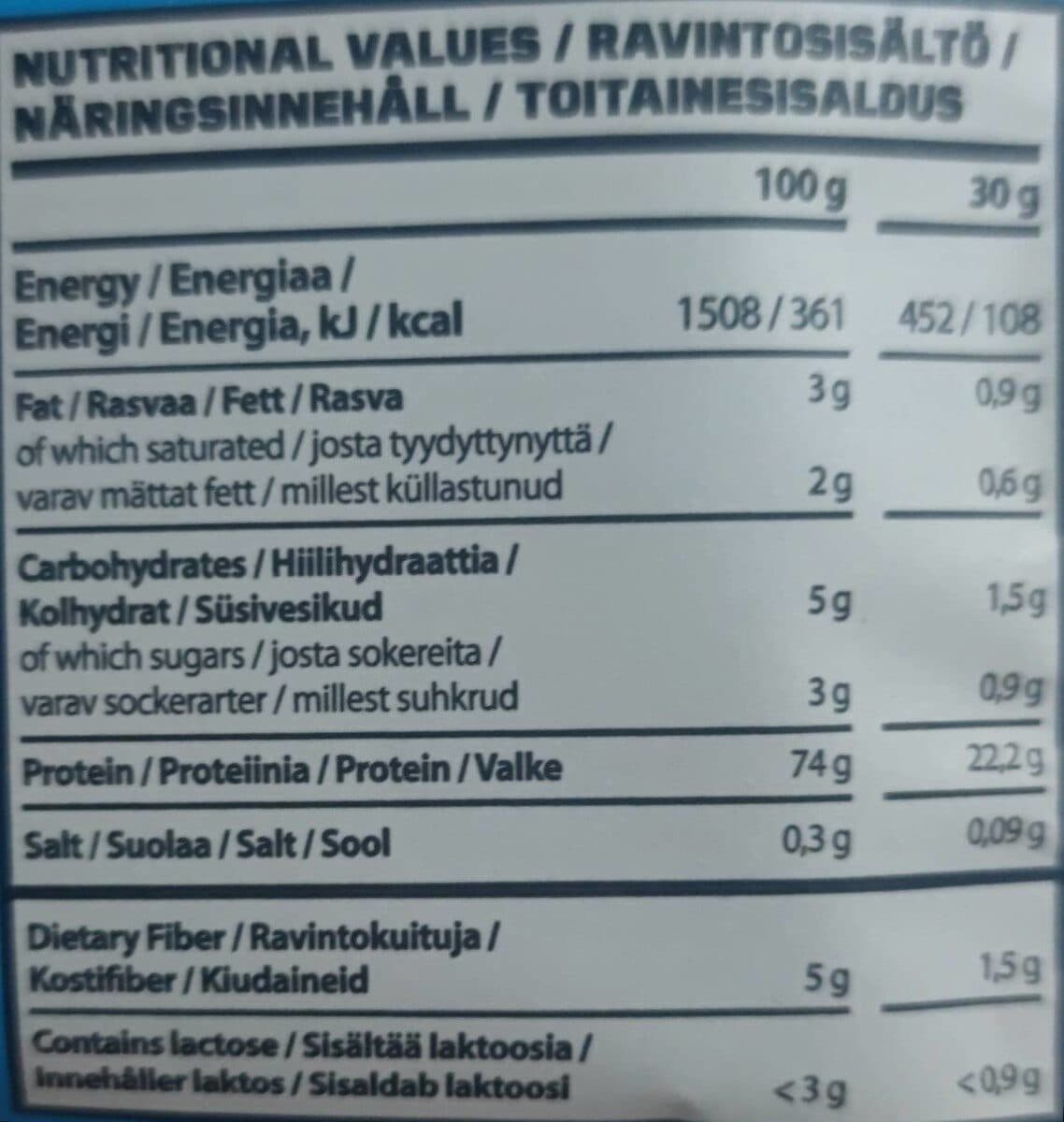 Sportlife Caramel and Vanilla Pudding packshot