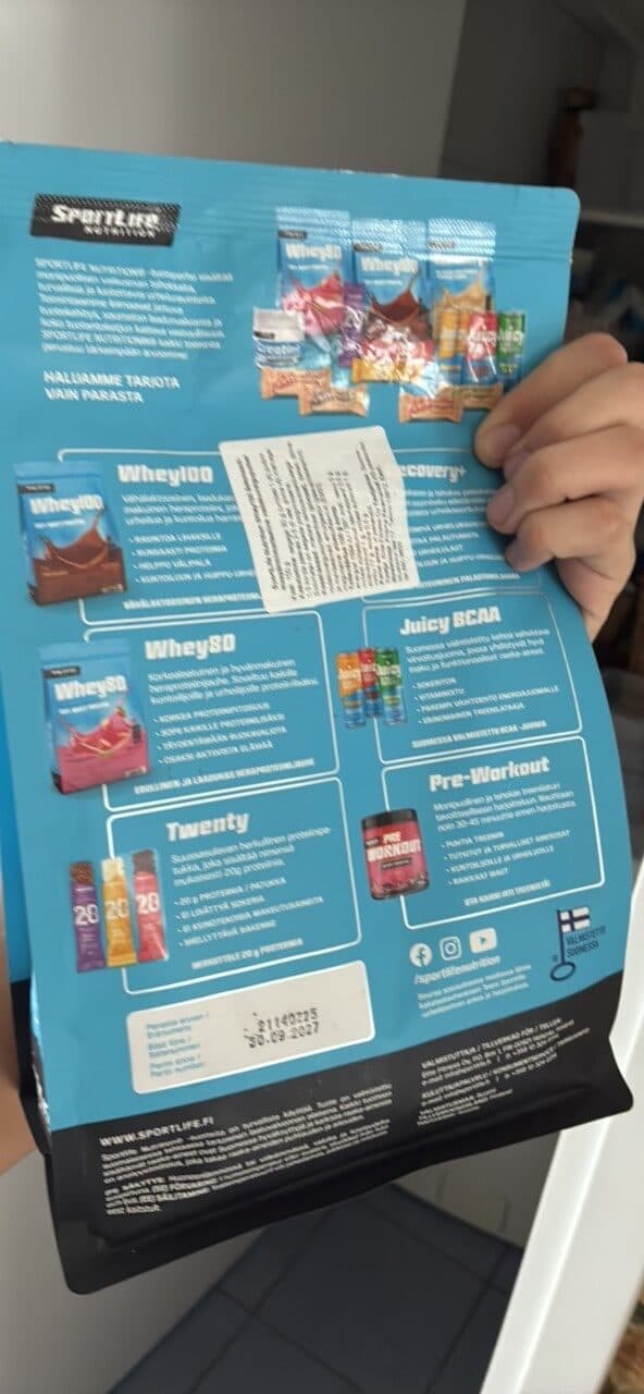 SportLife Nutrition Whey100 packshot