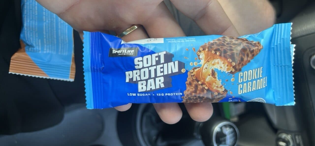 Sportlife Nutrition Soft Protein Bar Cookie Caramel packshot