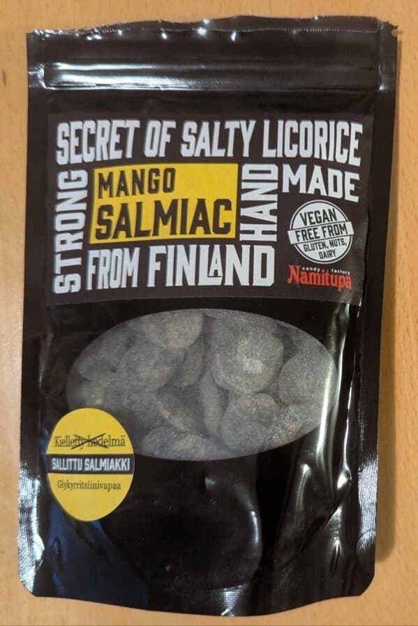 Namitupa Mango salmiac packshot