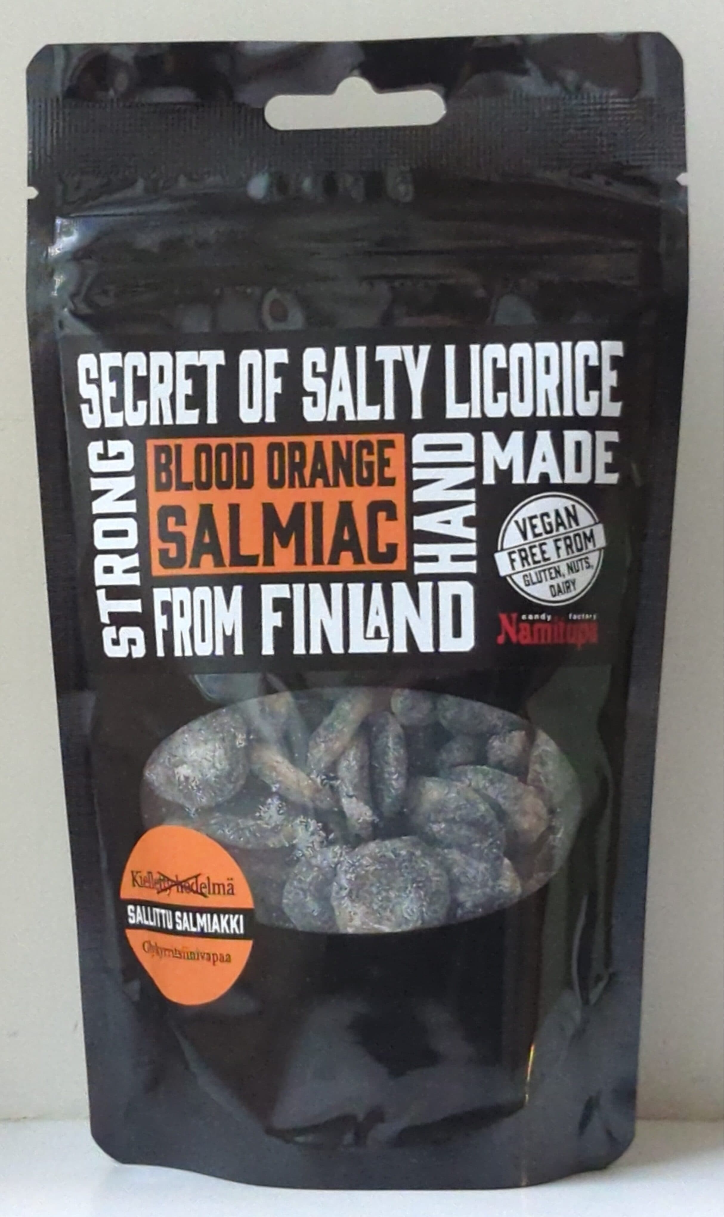 Namitupa Salmiac Blood Orange packshot