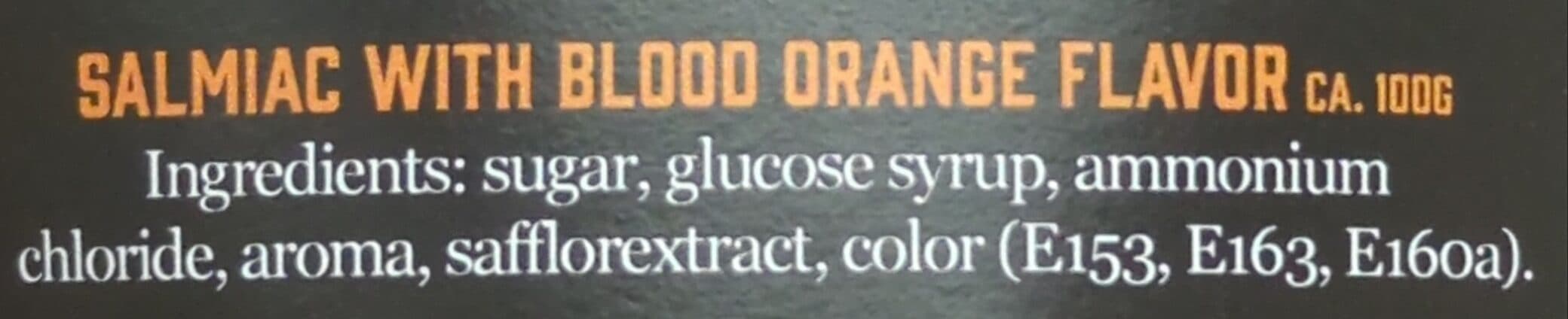 Namitupa Salmiac Blood Orange packshot
