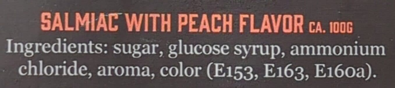 Namitupa Peach Salmiac packshot
