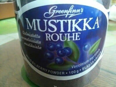 Greenfinn's Mustikka rouhe packshot