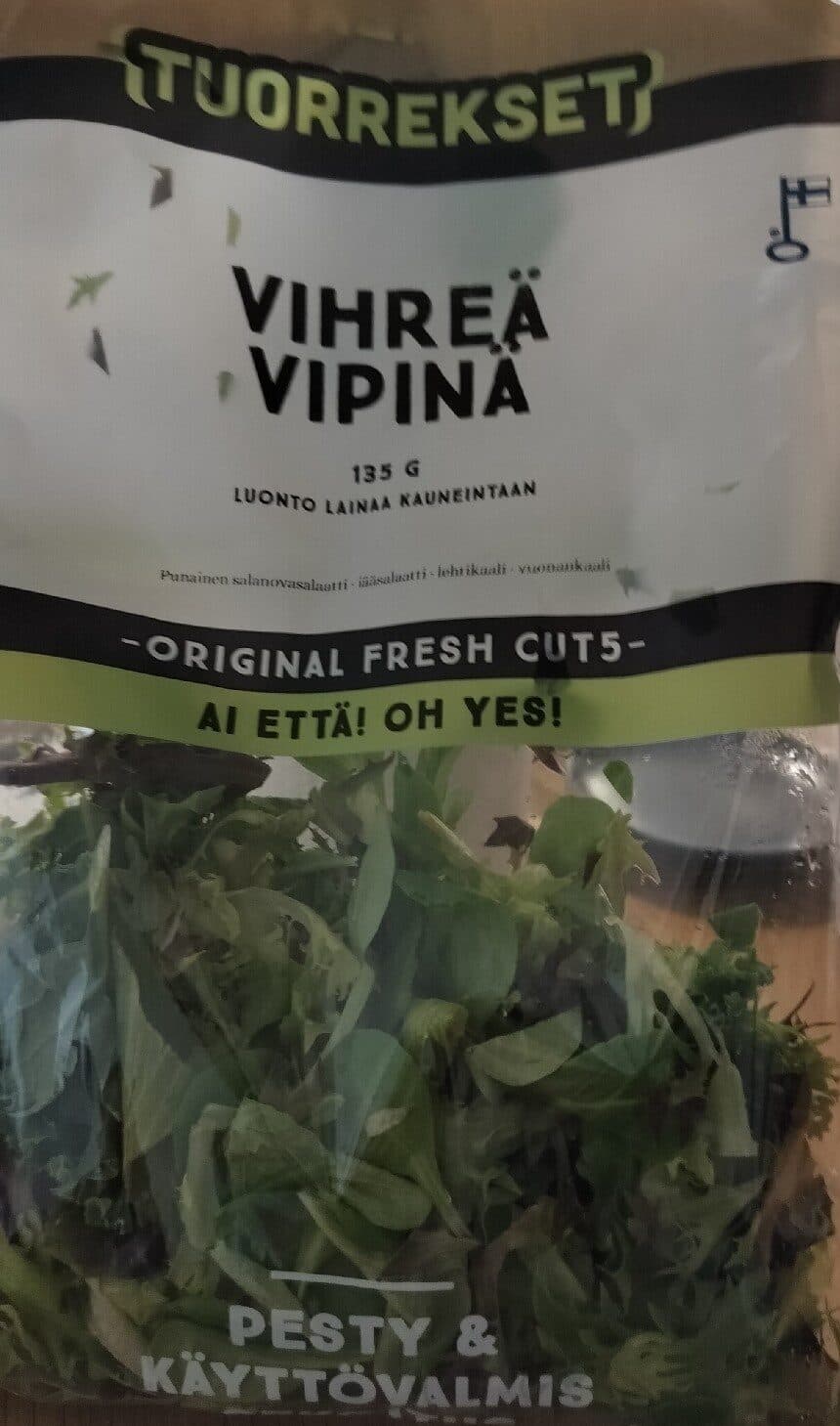 Tuorekset Vihreä Vipinä packshot