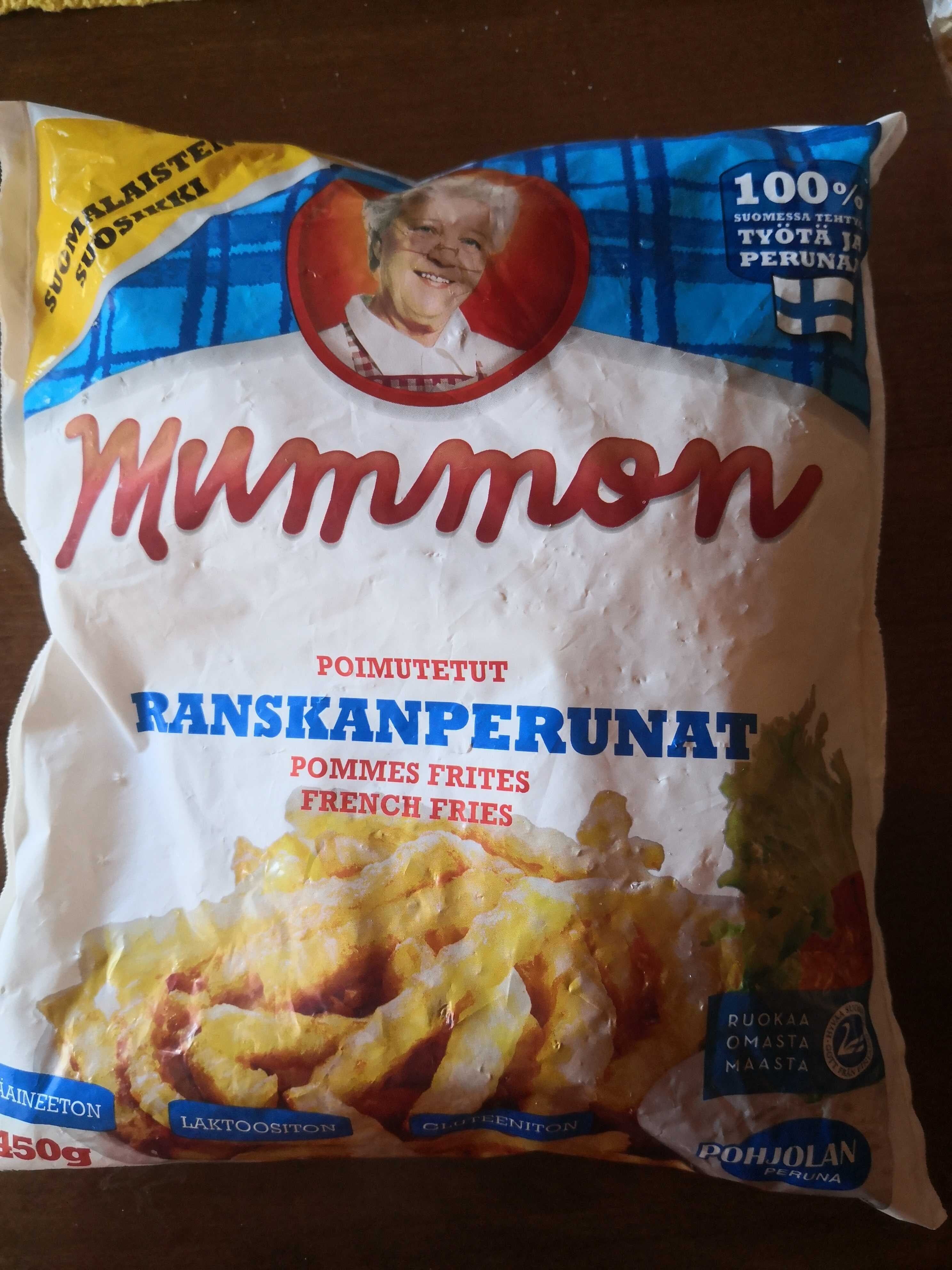 Mummon Poimutetut ranskanperunat packshot