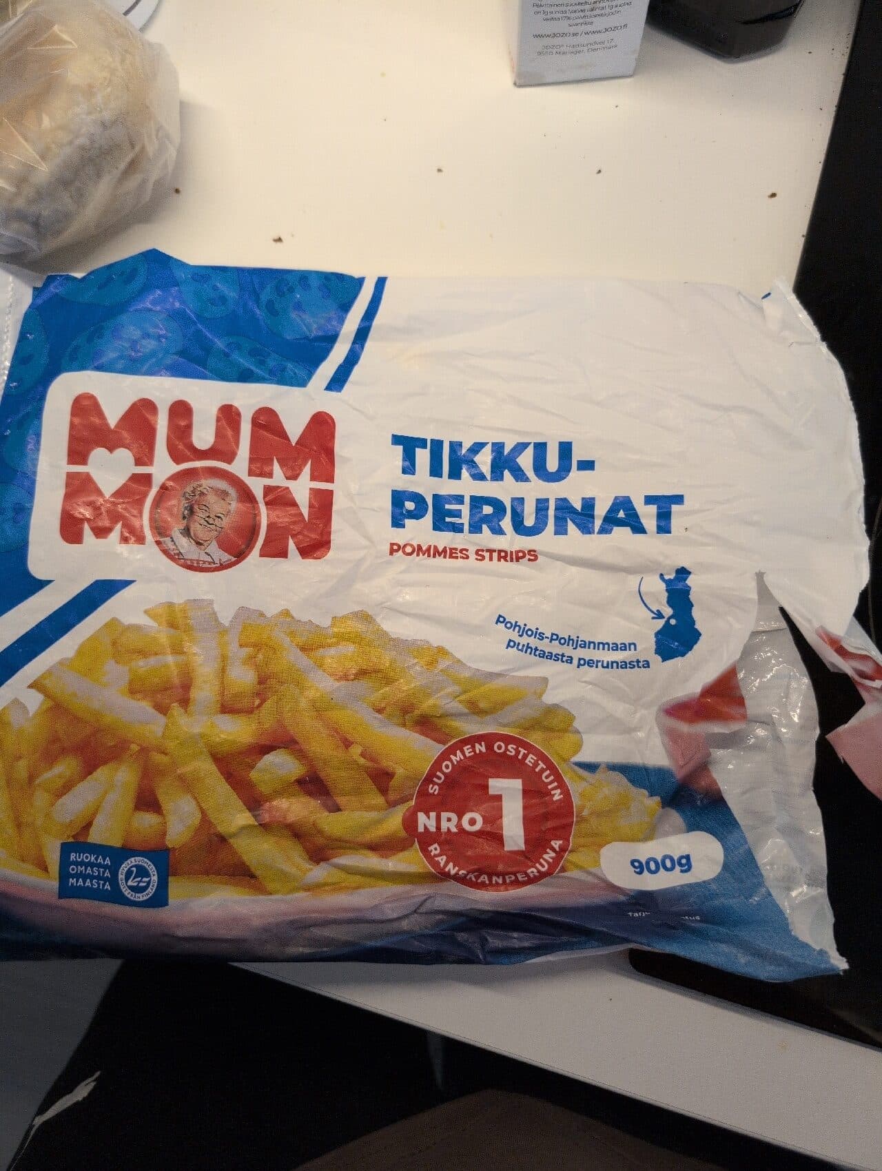 Mummon Tikkuperunat packshot