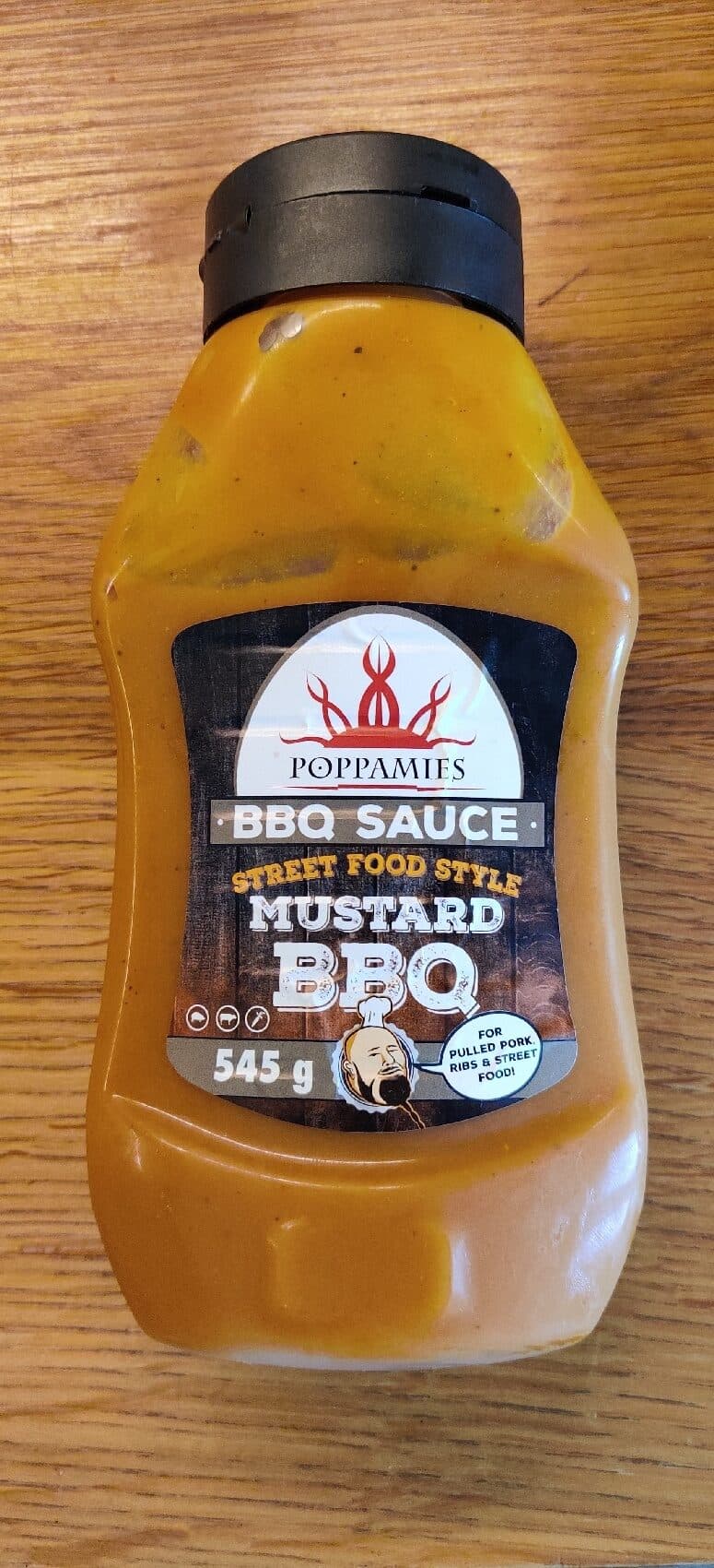Poppamies Mustard Bbq Sauce packshot