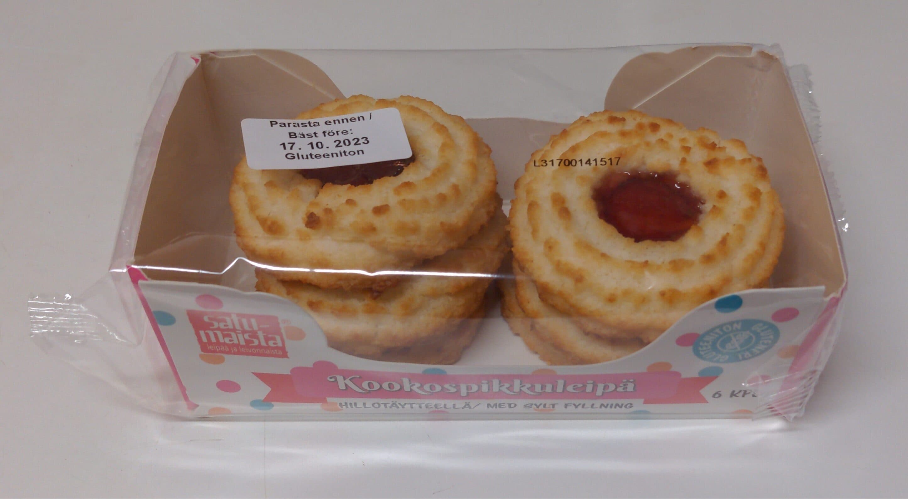 Satumaista Kookospikkuleipä packshot