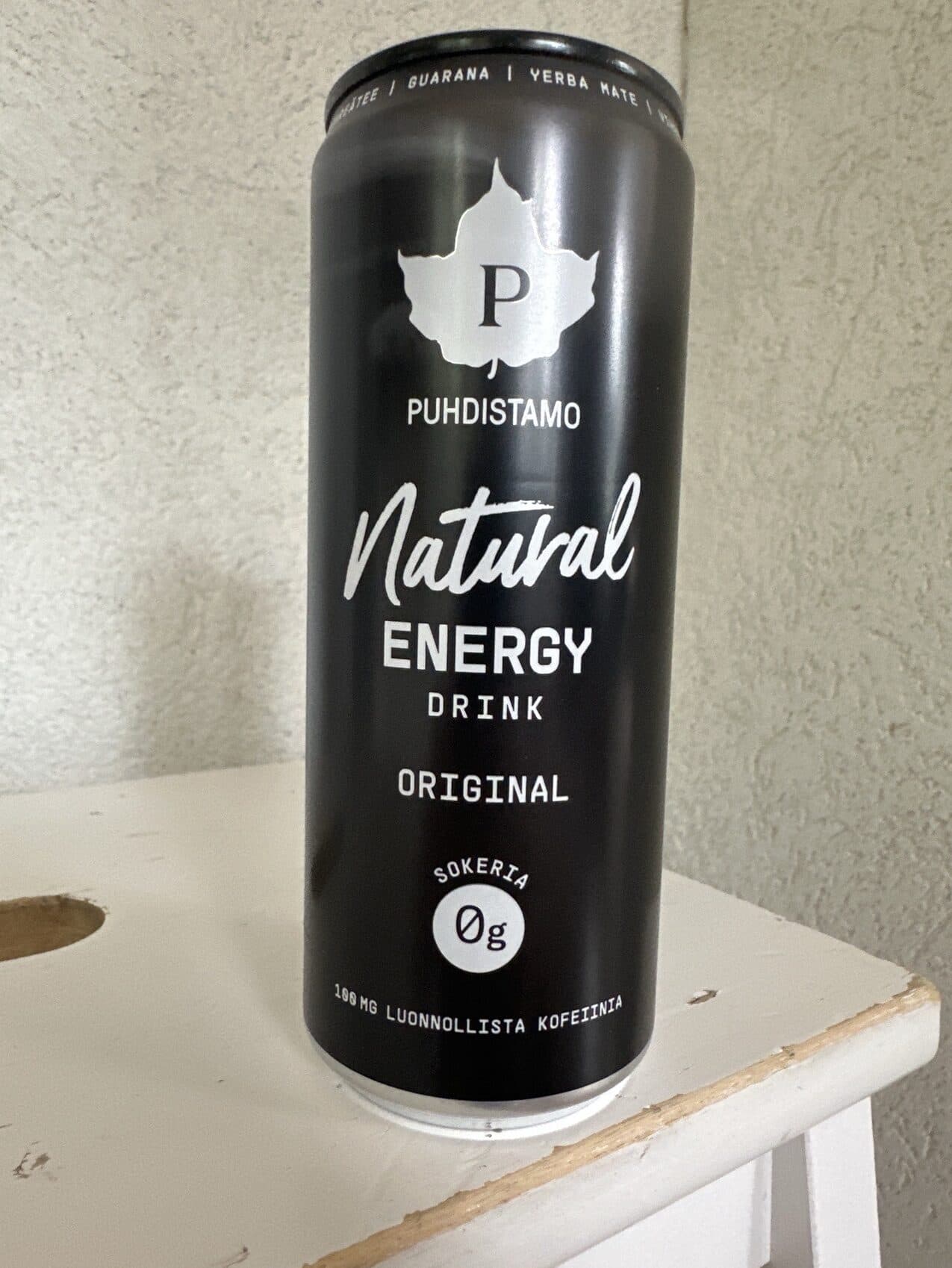 Puhdistamo Natural Energy Drink Original packshot