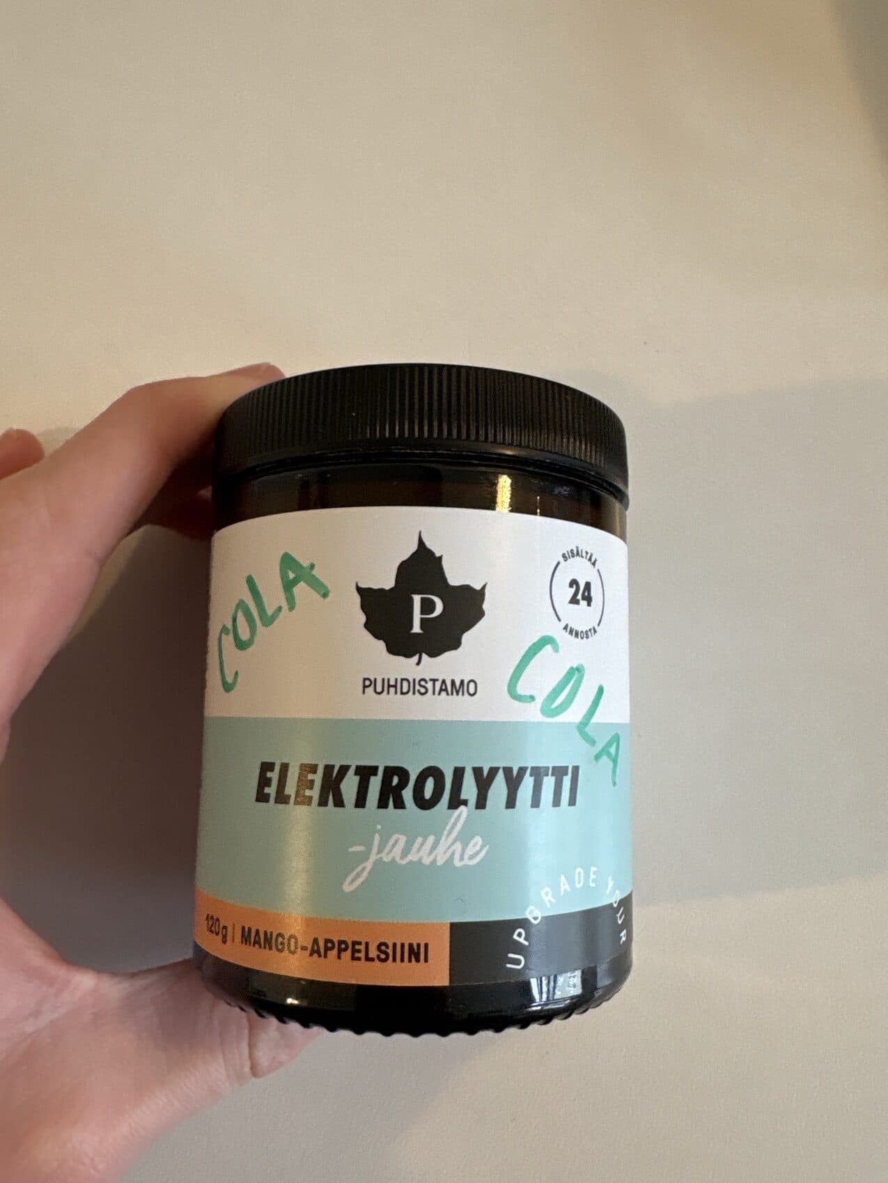 Puhdistamo Elektrolyytti Jauhe packshot