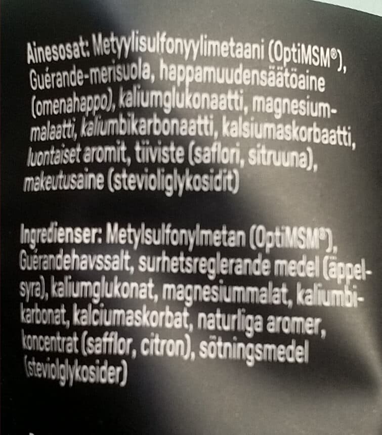 Puhdistamo Elektrolyyttijauhe Mango-Appelsiini packshot