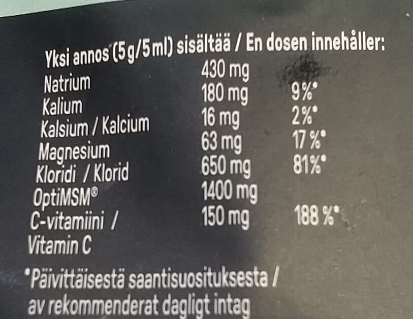 Puhdistamo Elektrolyyttijauhe Mango-Appelsiini packshot