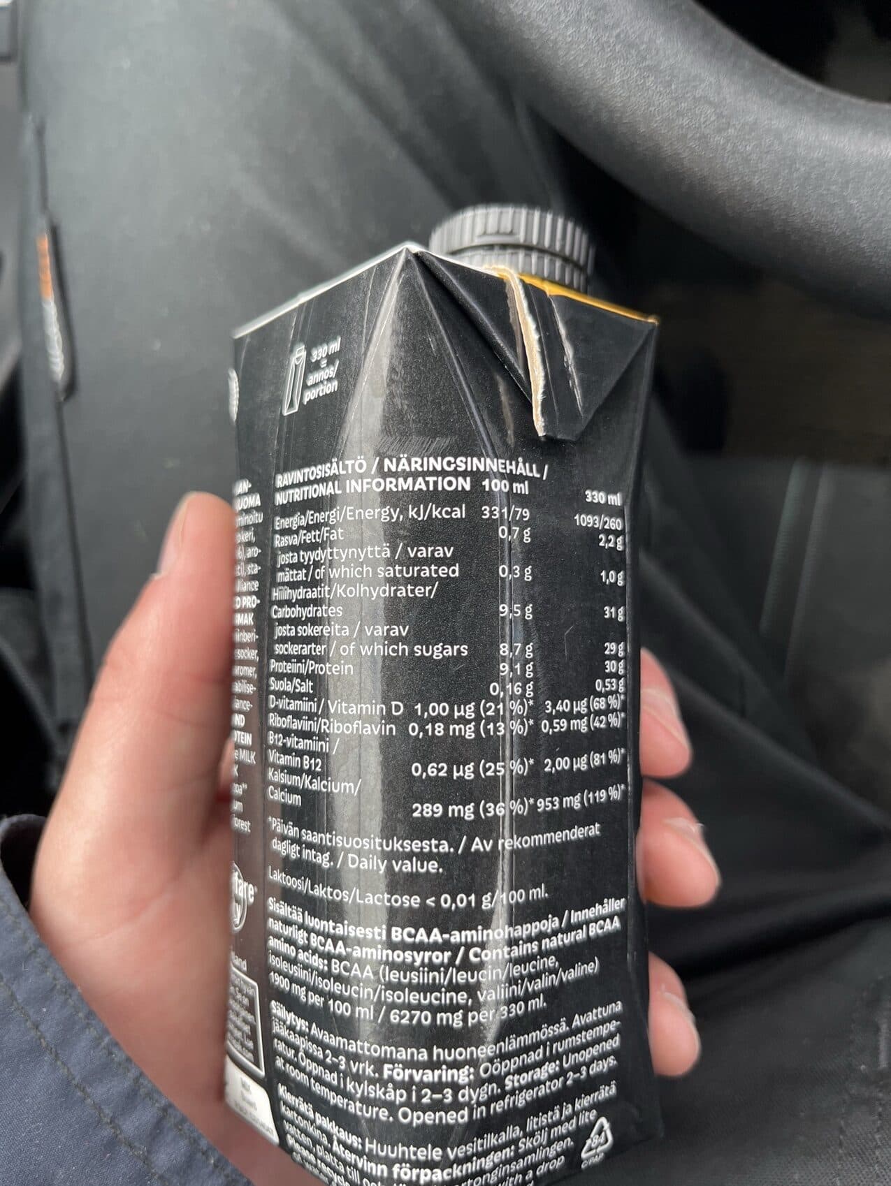 Big Pro Banana Choco Protein Drink packshot