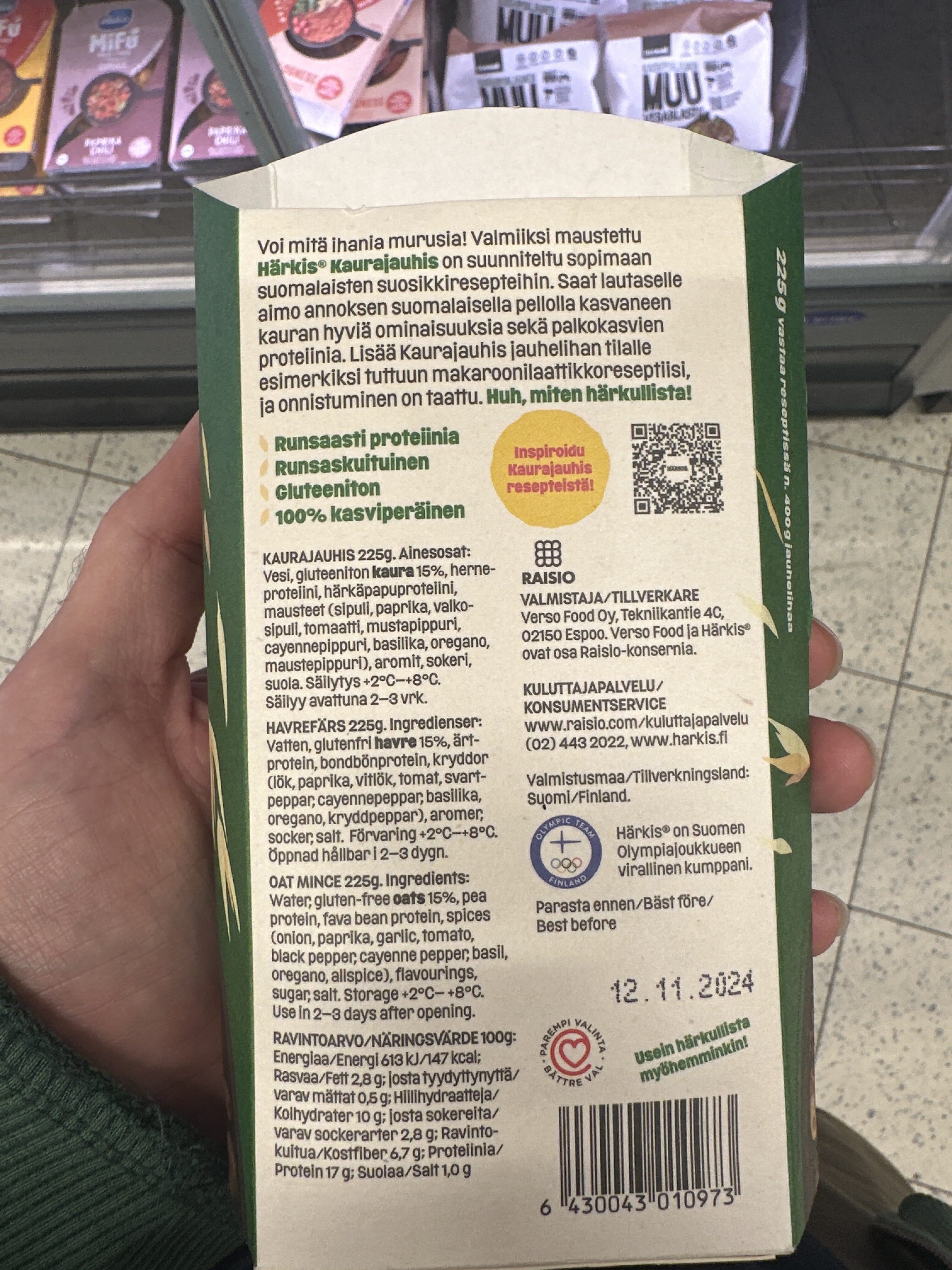 Kaurajauhis Härkis packshot