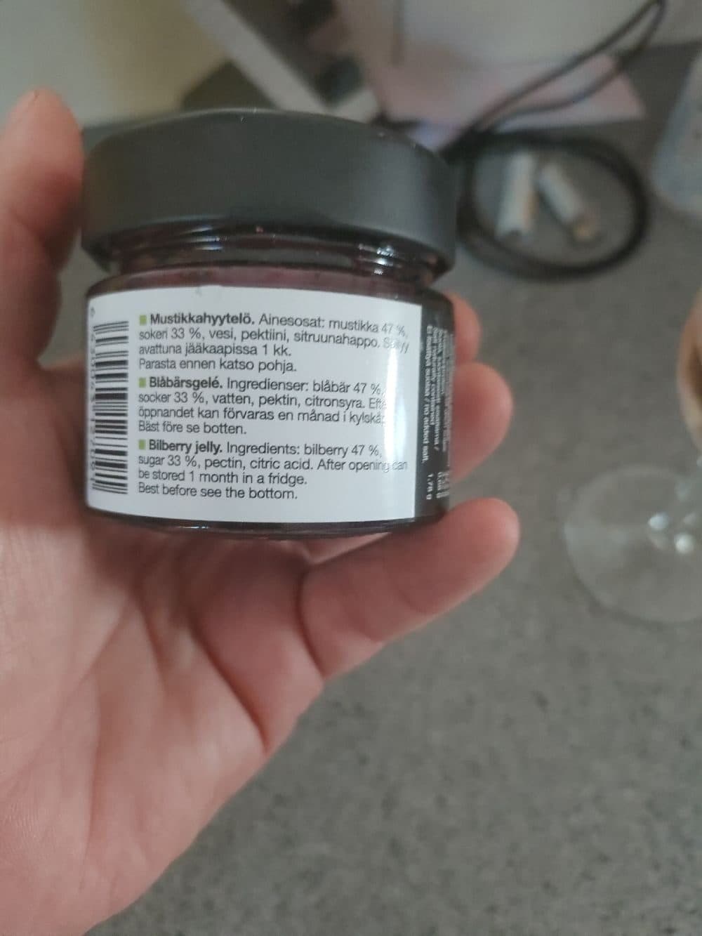 Lapponia exotic Mustikkahyytelö packshot