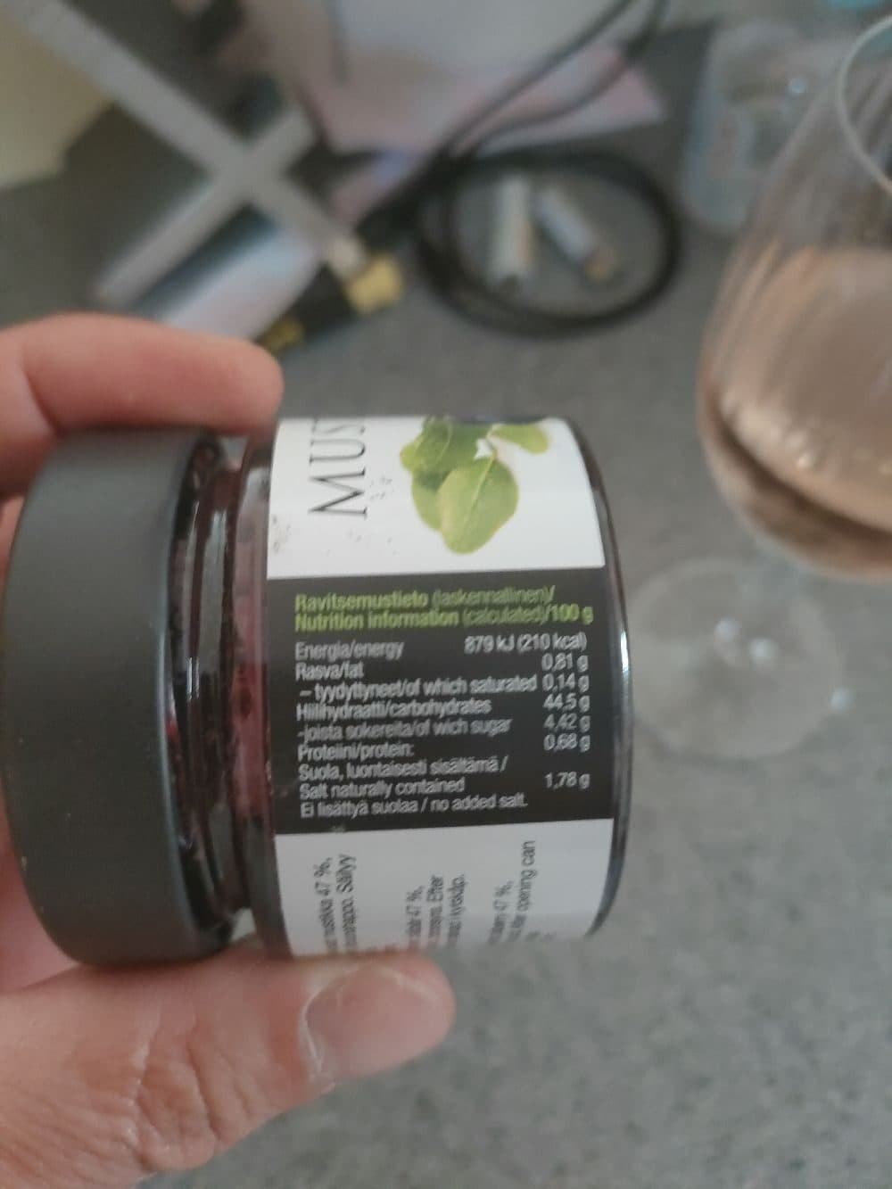 Lapponia exotic Mustikkahyytelö packshot