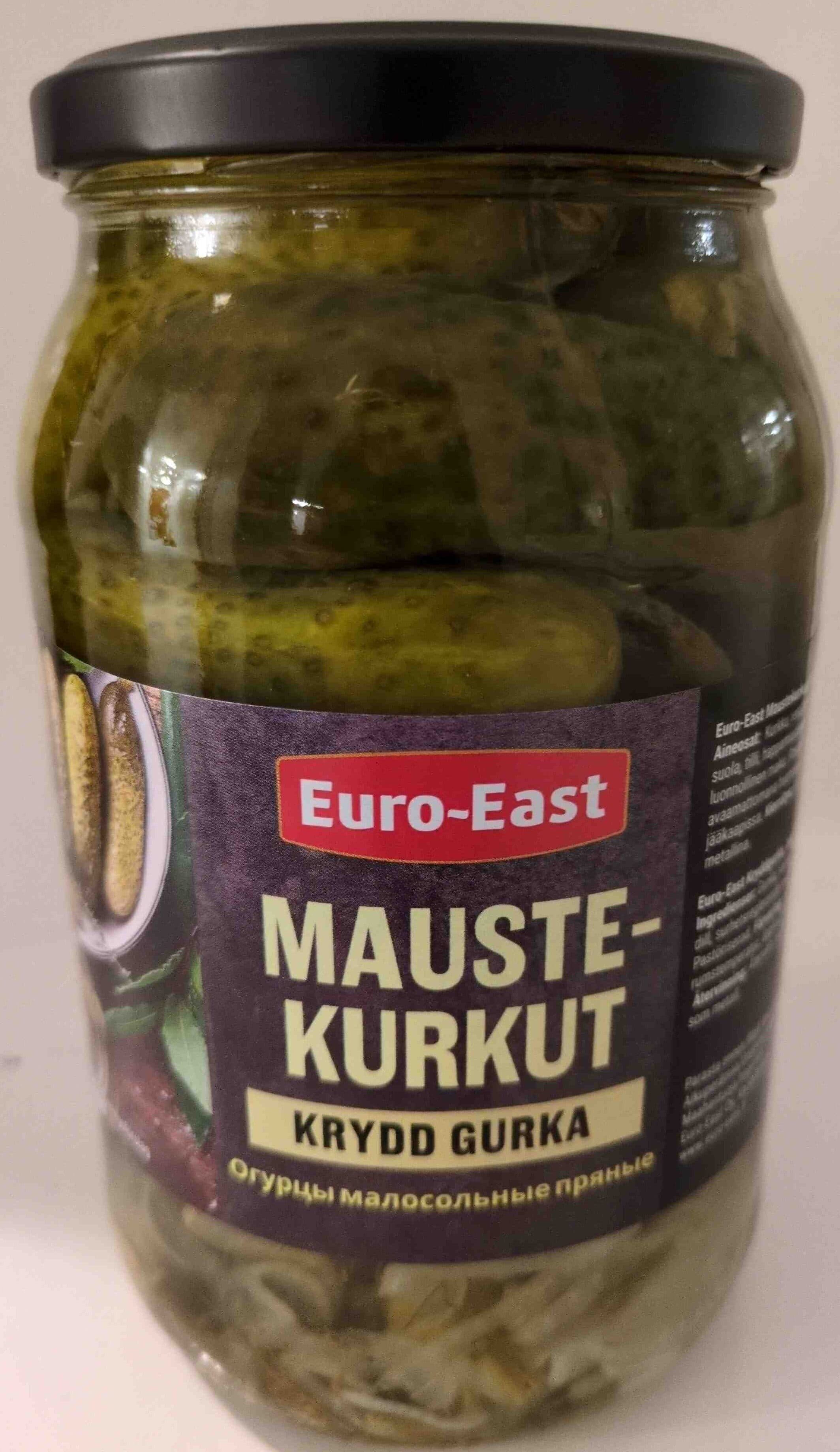 Euro-East Maustekurkut packshot
