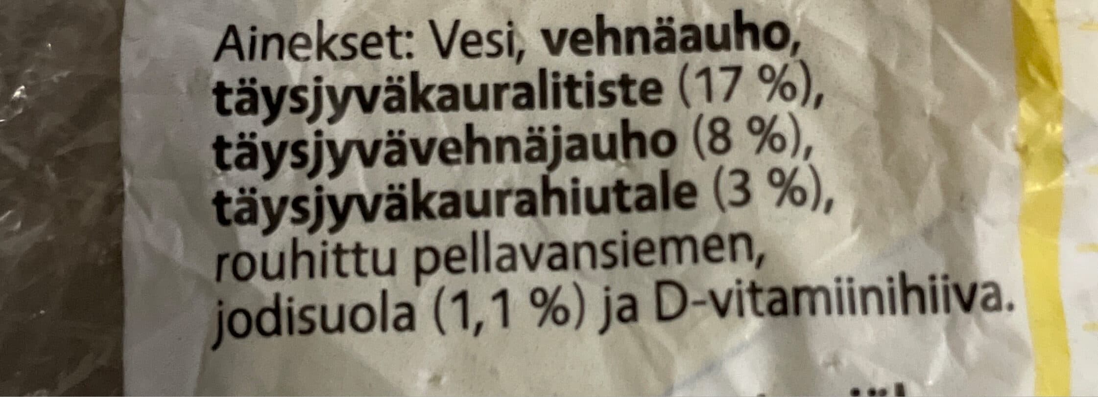 Pirjon Pakari Riivikaura packshot