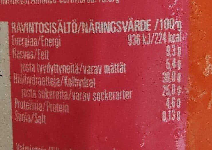 3 Kaveria Vadelma & Valkosuklaa packshot