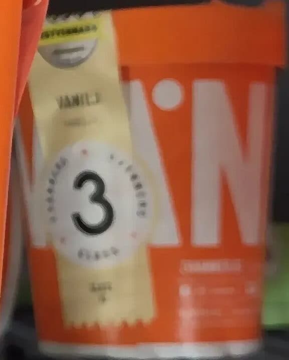 3 vänners glass Vaniljglass packshot